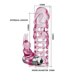 Ažurna vibronasadka Pink Heart BI-026201