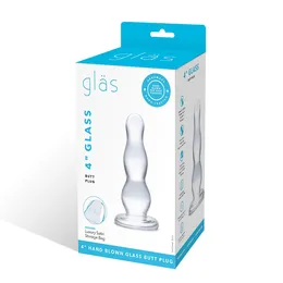 Staklena riblja kost prozirne boje 9 cm