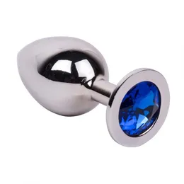 Veliki čelični plugin sa kristalom Blue Space