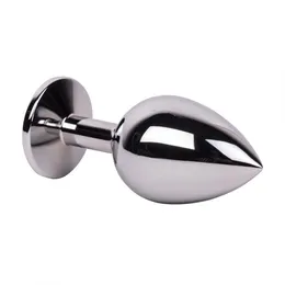 Veliki čelični plugin sa kristalom Green Lime