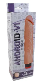 Vibrator realista Android Long cibercorse