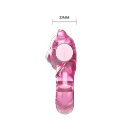Erekcija Vibrokolco Pink Bear bi-010083
