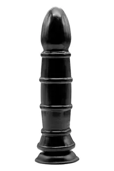 Crni Analni dildo sa rebrima Anal Munition Huge Butt Plug-28,5 cm.
