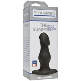 Crni Analni čep Titanmen The Rumpi - 16,5 cm.