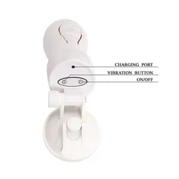 Mega masturbator Flora vagina Bela 12 vibracionih režima BM-00900T48Z