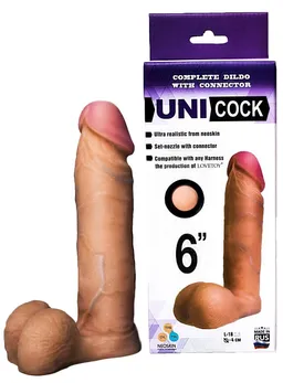 UNICOCK 6-18cm falični oblik mlaznice za kaiš.