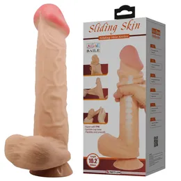 Dildo sa efektom klizne kože Pretti Love BV-008103NRG