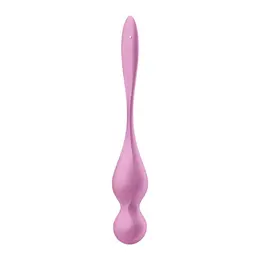 Vaginalne kuglice Satisfier Love Birds 1, roze