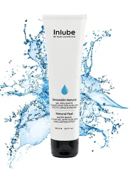 Интимный лубрикант с алоэ вера inlube natural feel .