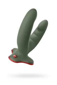 Fun Factori Ride Dildo, silikon, maslina, 12,3 cm