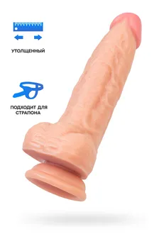 Realstick nude Iork realistični Dildo, PVC, telesni, 20 cm