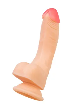 Realistični Dildo Realstick nude Nash, PVC, telesni, 18 cm