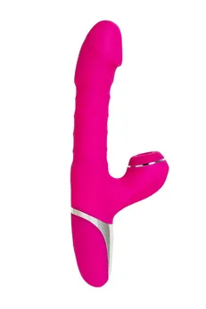 Vibrator sa vakuumskom talasnom stimulacijom klitorisa Joss to-FROLLI, silikon, roze, 21,5 cm