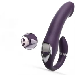 Vaginalno-klitoralni vibrator sa sv funkcijom fingeringa