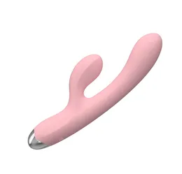 Silikonski vibrator-zec roze sv p