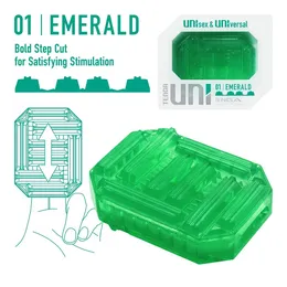 Masturbator Tenga Uni Emerald