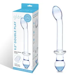 Bilateralni Analno-vaginalni Dildo 9,5 in Double Plai
