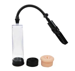 Prozirna vakuumska pumpa za penis sa 3 Interna nastavka