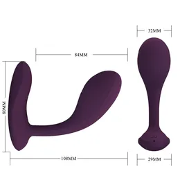 Vibrator za tačku G Pretti Love Purple HP-