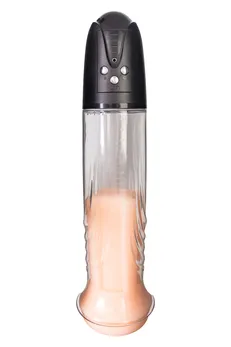 Sekus Men Ekpert Thorin automatska pumpa za penis za masturbaciju, ABS plastika, Crna, 32 cm