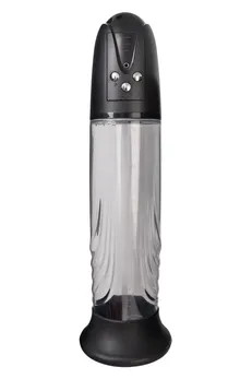 Sekus Men Ekpert Thorin automatska pumpa za penis za masturbaciju, ABS plastika, Crna, 32 cm