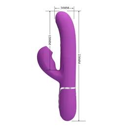 Pretti Love Vibrator sa pulsiranjem -
