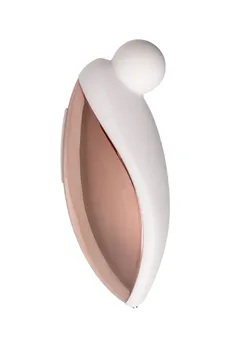 Oscilator klitorisa Satisfier Spot On 2, beli, 9 cm