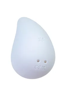 Vibracioni masažer Satisfyer Dew Drop, silikon, svetlo plava, 8,1 cm