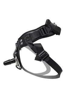 Realstick Caliber gaćice za kaiš, eko koža, crna