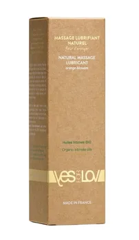 Iesforlov Natural Lubricant Orange Blossom masažno mazivo sa organskim uljima, 100 ml