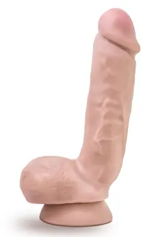 Telesni Dildo 8.5 Inch Cock With Balls-21,5 cm.
