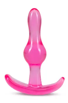 Pink Analni čep Curvi Anal plug - 8,4 cm.
