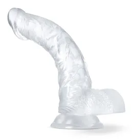 Prozirni Dildo luster - 21,5 cm.