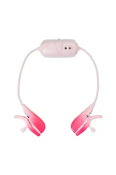 Gemini lovense TPE vibracioni masažer za bradavice, ružičasta, ABS plastika