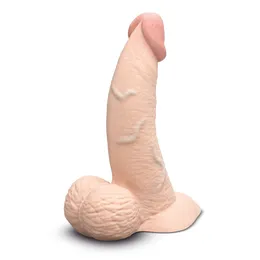 Tjelesni Analni dildo Slipskin 6.5  Curved - 16,7 cm.