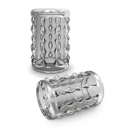 Čista mlaznica sa žlebovima Stai Hard Cock Sleeve 04 Clear