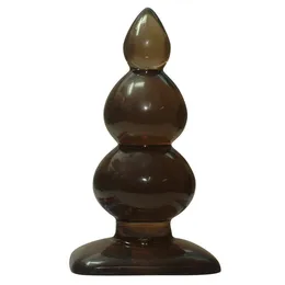 Zadimljena analna glavčina Anal Drops Medium-14 cm.