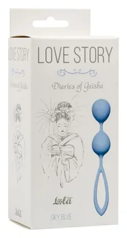Vaginalne kuglice Love Story Diaries of a Geisha Sky Blue 3005-04Lola