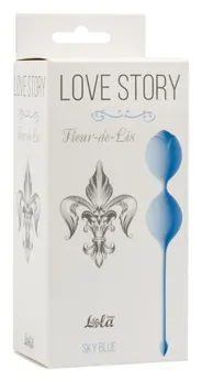 Vaginalne kuglice Love Stori Fleur-de-Lis Ski Blue 3006-04lola