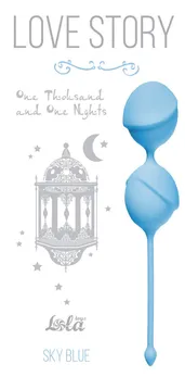 Vaginalne kuglice Love Story One Thousand and One Nights Sky Blue 3004-04Lola