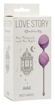 Vaginalne kuglice Love Story One Thousand and One Nights Violet Fantasy 3004-05Lola