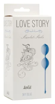 Vaginalne kuglice Love Story Scarlet Sails Sky Blue 3003-04Lola