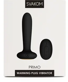 Primo crni vibracioni stimulator sa ugrađenom baterijom