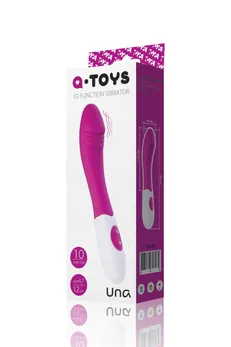 Una Hot Pink vibrator sa povećanom glavom za G stimulaciju .