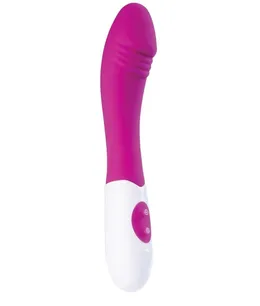 Una Hot Pink vibrator sa povećanom glavom za G stimulaciju .