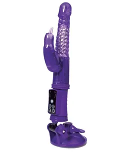 TOIFA a-Tois high-tech Fantasi klitorisni stimulans vibrator, TPR, ljubičasta, 24 cm