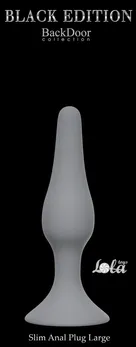 Analni čep Slim Anal Plug Large Grey 4205-03Lola