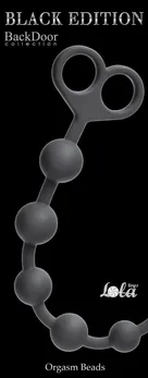 Analni lanac Orgasm Beads Black