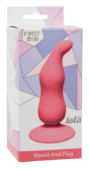 Analni čep Waved Anal Plug Pink 4104-01Lola