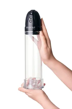 Erotist man up Pump penis pumpa, ABS plastika, prozirna, 30 cm